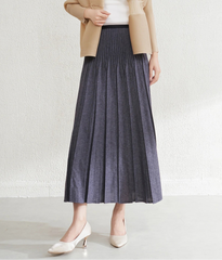 Elegant Plissé Formal Skirt