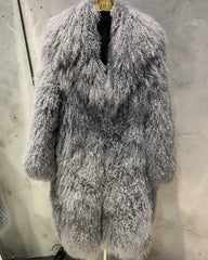 Luxury Mongolian Fur Alpine Coat