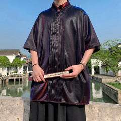 New! Men's Ninja 2 Piece Wide Leg Pants Set