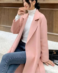 Cashmere & Wool-Blend Coat