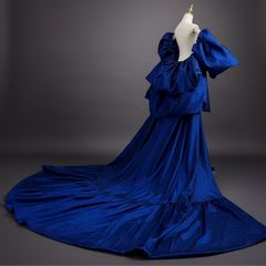 Luxury Taffeta Opera Coat
