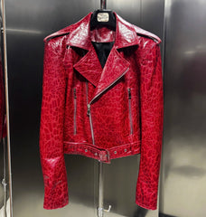 Couture Sheepskin Biker Jacket