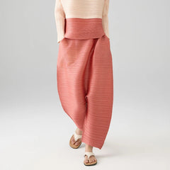 Luxe Plissé Harem Pant Set