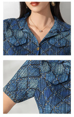 Elegant Pleated 2-Piece Set