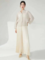Luxury Airy Plissé 2-Piece Set