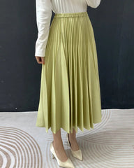 Luxury Pleated Accordion Skirt