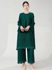 Plissé Japanese Pearl 2-Piece Set