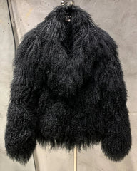 Curly Shearling Lamb Coat