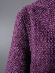 Wool-Blend Relaxed Fit Blazer