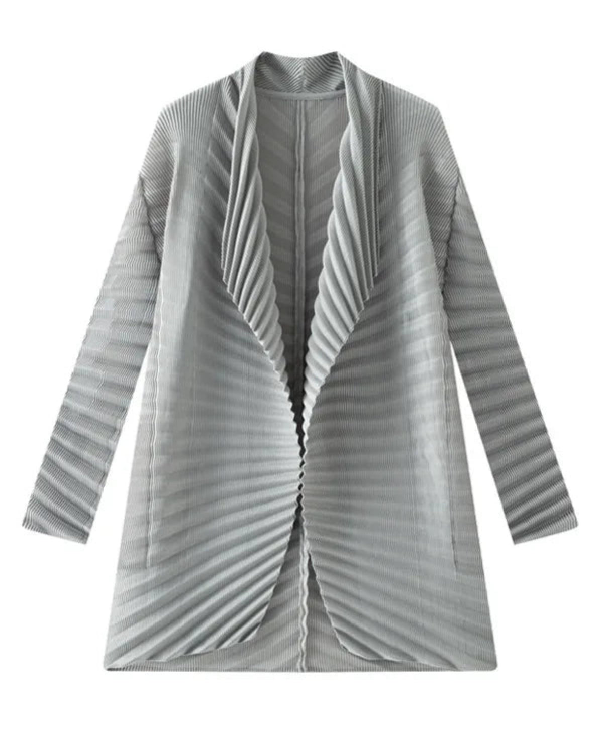 Women’s Plissé Shawl Coat