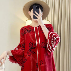 Truly Pleated Loose Fit Dress