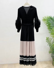 Premium Plissé Formal Dress