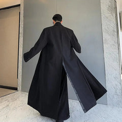 Men's Luxury Streetwear Extra Long Trench Coat