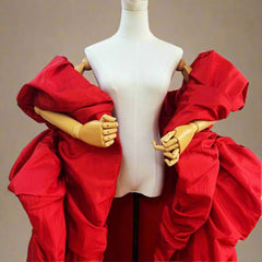 Haute Couture Ruffle Cape Jacket