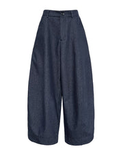 Luxury Statement Wide-Leg Pants