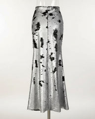Couture Sequin Maxi Skirt