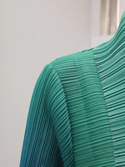 Truly Pleated Ombré Cardigan