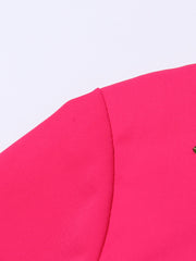 Luxury Ruffle-Sleeve Sequin Dress