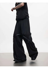 Men's Belted Wide Trousers & Top