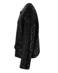 Luxury Oversized Sequin Blazer