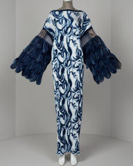 Luxury Plissé Special Occasion Dress