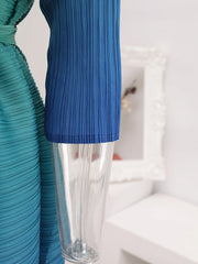 Truly Pleated Ombré Cardigan