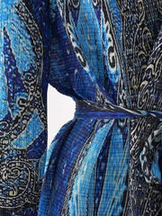 Elegant Plissé Women's Coat