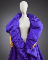 Couture Taffeta Formal Coat