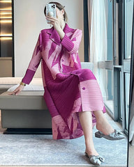 Plissé Conservative Dress Duster