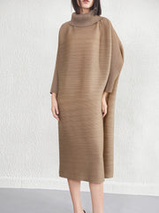 Everyday Casual Pleated Dress