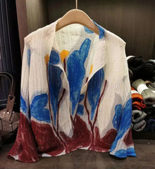 Unique Luxury Pleated Cardigan