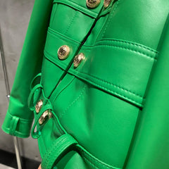 Couture Lambskin Leather Jacket