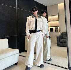 Premium Men's Japanese Streetwear Pants Set