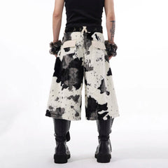 Men's Faux Fur Bermuda Shorts