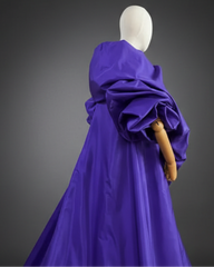 Couture Taffeta Formal Coat