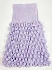 Luxury Pleated Bubble Skirt