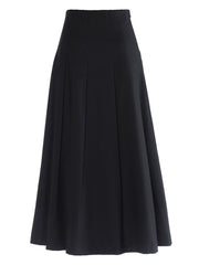 High-Waisted Maxi Skirt with Jewels