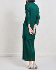 Truly Plissé Plissé Long Top & Skirt