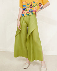 Luxury Pleats Draped Trousers