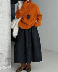 Cozy Luxe Fleece-Lined Skirt