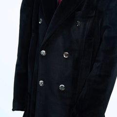 Men's Luxury Long Woolen Overcoat