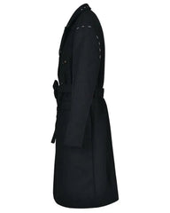 Luxurious Topstitch Oversized Coat