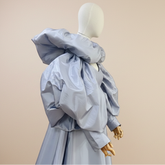 Couture Puff Sleeve Cloak
