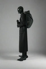 Men’s Full-Length Oversized Wool Blend Coat