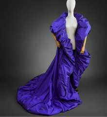 Couture Taffeta Formal Coat