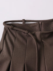 Luxe Wide-Leg High Waist Trousers