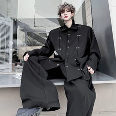 Men's Luxury Japanese Blouse & Pants