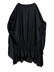 Women's Asymmetric Oversized Draped Dress