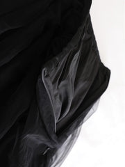 Luxury Lace Embroidered Tulle Skirt