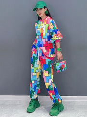HEYFANCYSTYLE Tetris Prestige Sweatsuit Set